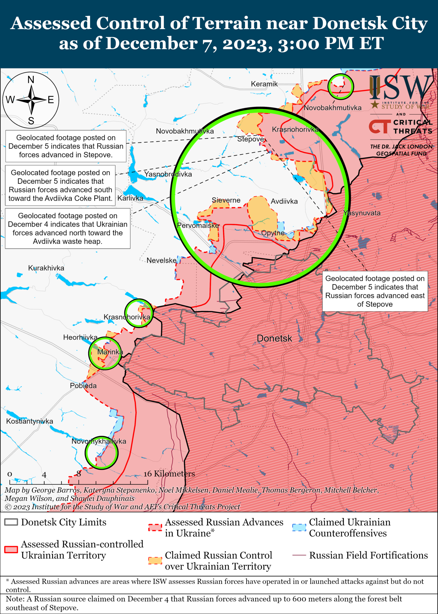 Окупанти проводять масовані штурми, щоб захопити Авдіївку: в ISW вказали на нюанс із втратами РФ і поповненням сил