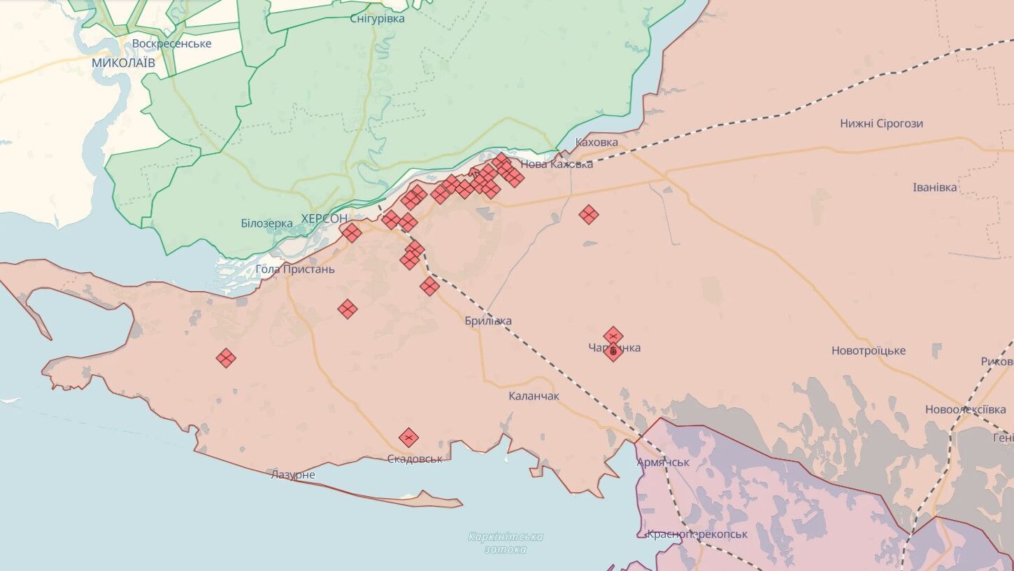 Окупанти вночі обстріляли Херсон і область, є поранені: всі подробиці