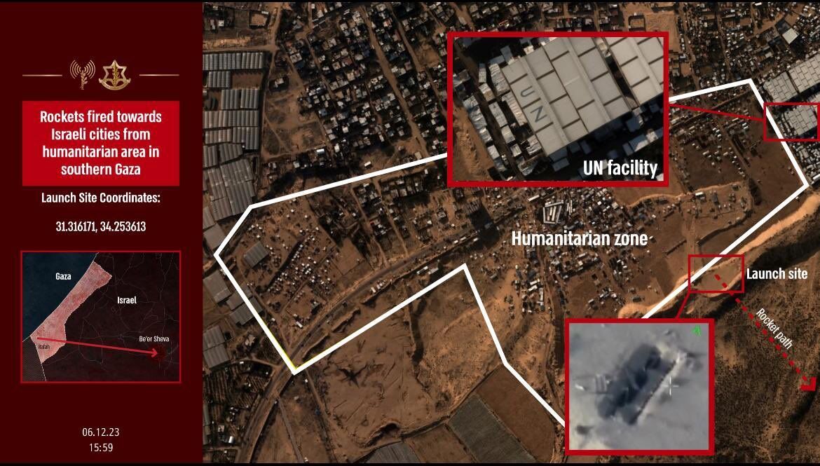 Армия обороны Израиля показала тоннель в укрытие ХАМАС в школе в секторе Газа: фото