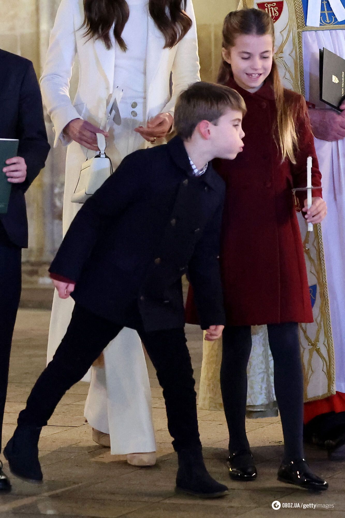 5-летний принц Луи разозлил Кейт Миддлтон своими проделками во время службы в церкви: что он сделал