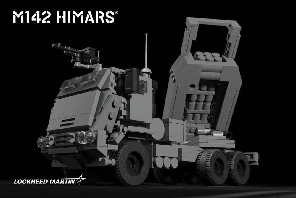 У США випустили конструктор LEGO, присвячений HIMARS і ЗСУ: гроші від продажу підуть на допомогу Україні. Фото 