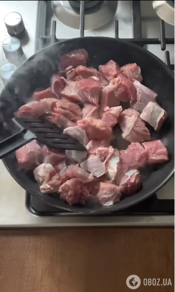 Смажене м'ясо