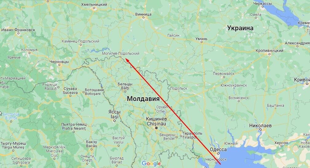 "Решительно осуждаем": в Молдове отреагировали на пролет российского "Калибра" в своем воздушном пространстве