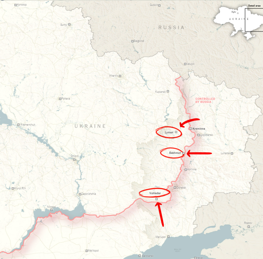 Россия может открыть новый фронт, но и Украина готовит контрнаступление – NYT