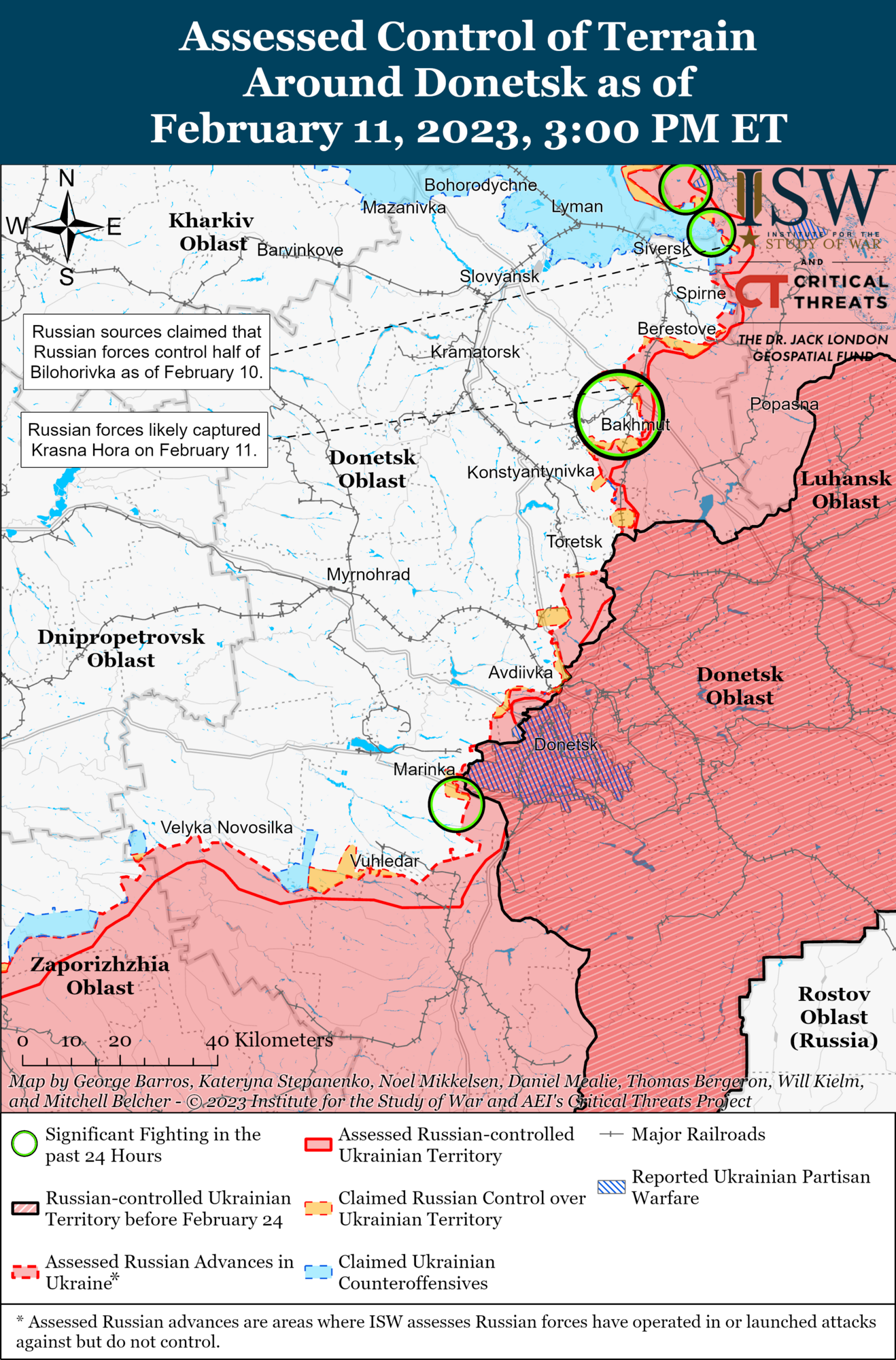 Наступ армії Росії на Донбасі не має оперативного значення, "мобіки" не готові до атаки – ISW