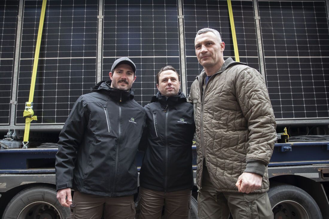 Во Франции собрали 300 тыс. евро на две солнечные электростанции для Киева, – Кличко