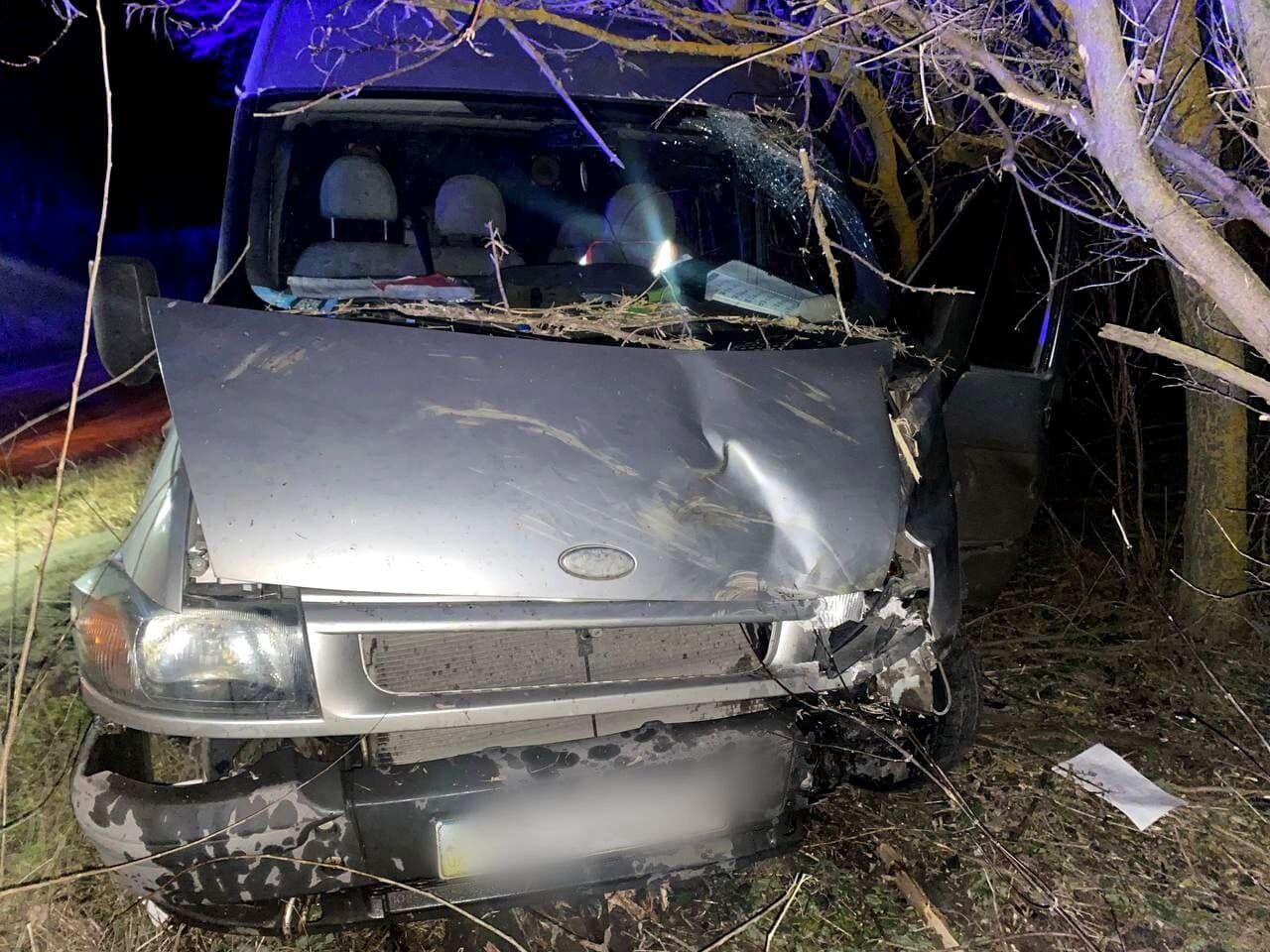 В Киевской области пьяный водитель возил своих детей по селу и съехал в кювет: есть пострадавший. Фото
