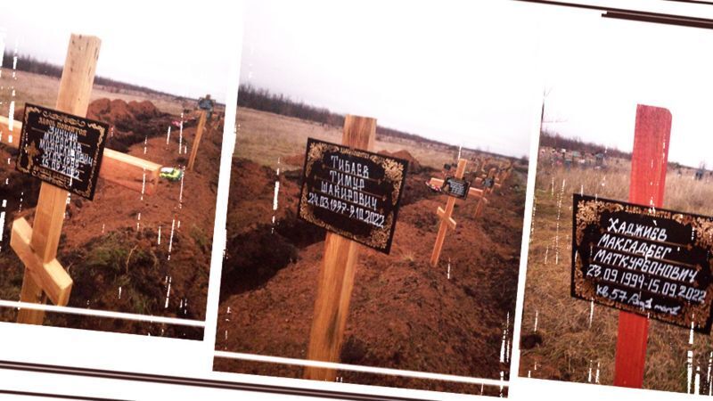 Біля Луганська виявили масове поховання "вагнерівців": родичі розшукують їх уже кілька місяців. Фото