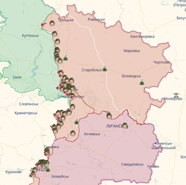 Войска РФ бомбят ВСУ на Луганщине с неба, но украинские защитники дают отпор, – Гайдай
