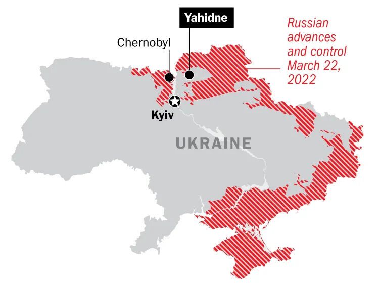 Журнал TIME разместил на обложке фото из подвала в Ягодном, где оккупанты почти месяц удерживали украинцев