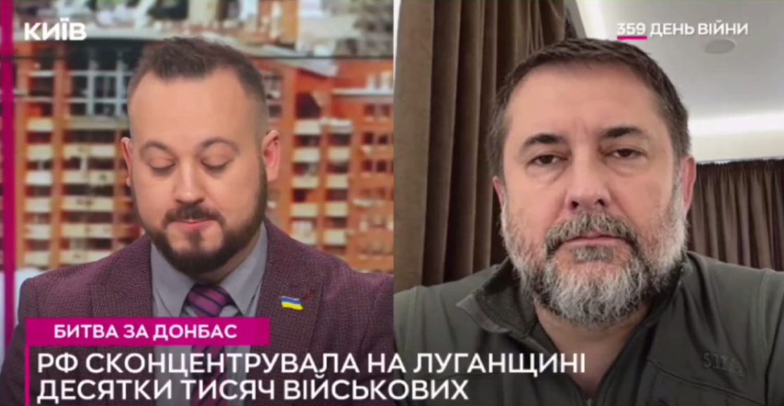 Сергій Гайдай в ефірі українського телеканалу