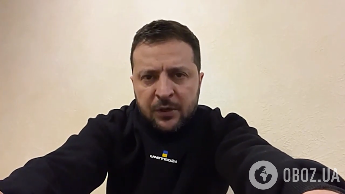 Зеленский в видеообращении к украинцам. 18 февраля 2023 года.