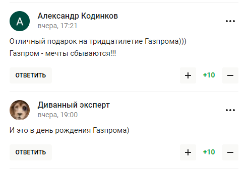 "Привітав" "Газпром" з ювілеєм. Чемпіон Росії "Зеніт" зганьбився в Ірані