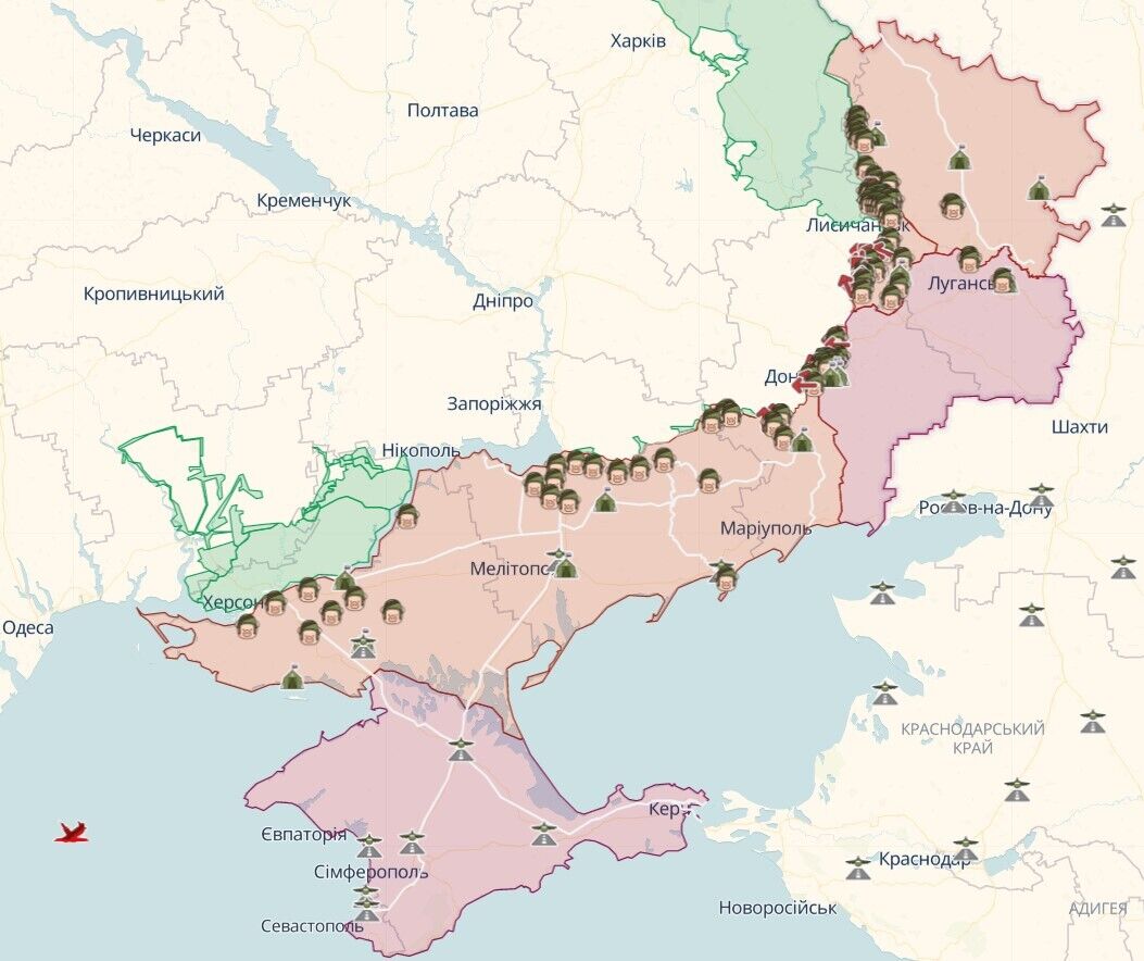 Оккупанты ведут наступление на четырех направлениях и заставляют украинцев на захваченных территориях брать паспорта РФ – Генштаб