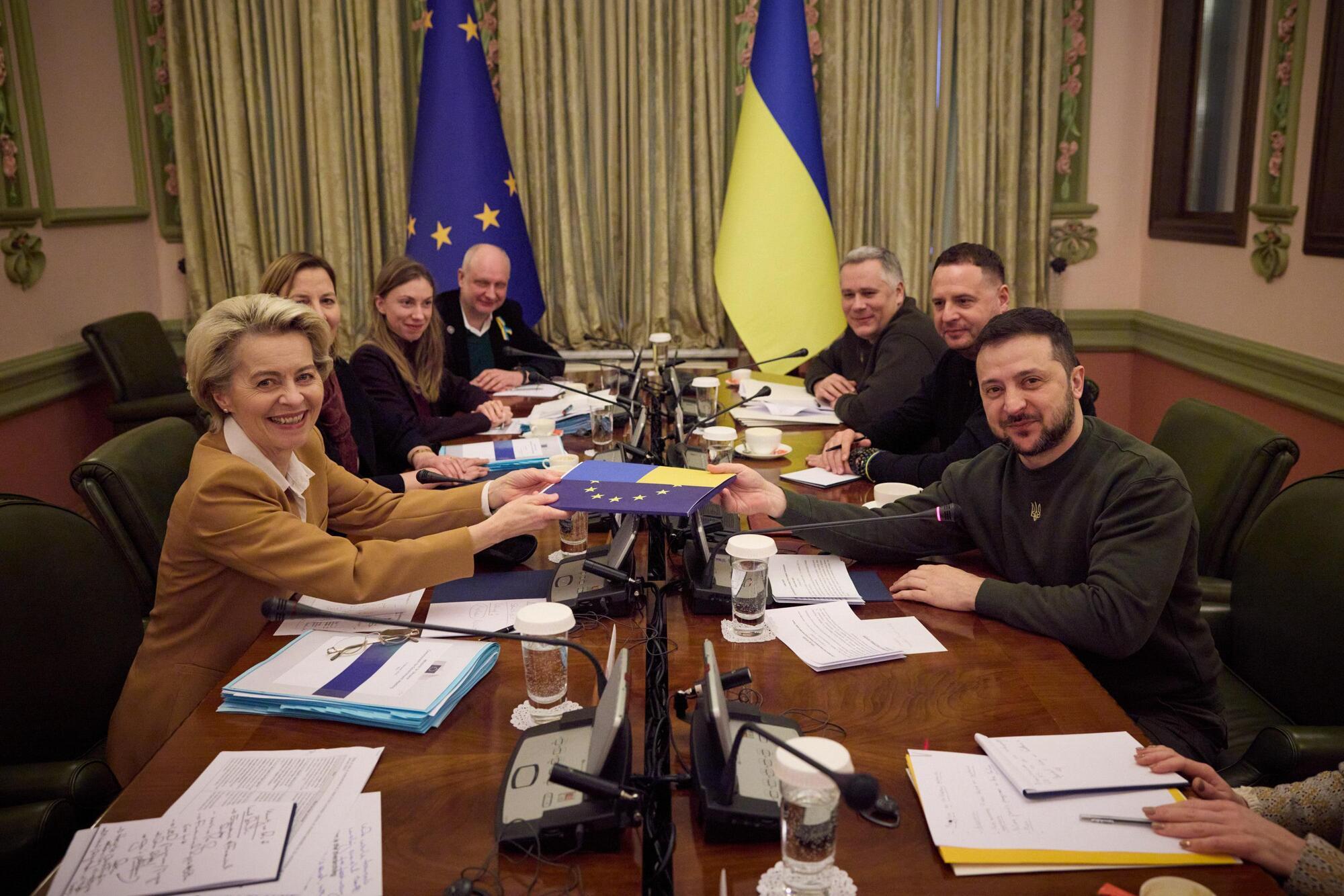Зеленский и Урсула фон дер Ляен провели встречу в Киеве: говорили о восстановлении Украины и санкциях против РФ