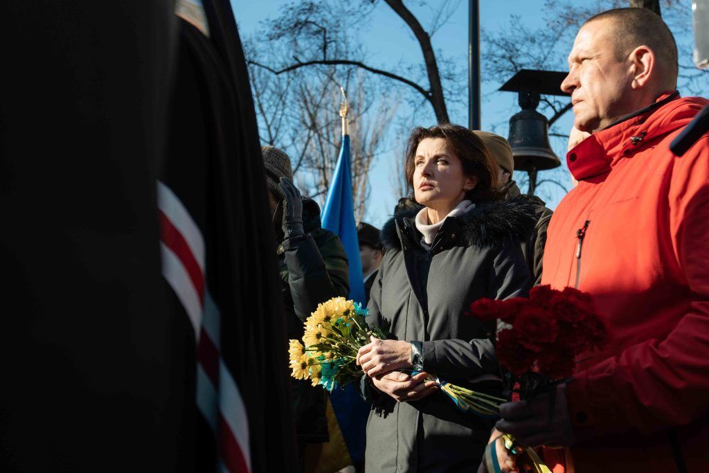 "Були першими у боротьбі з Кремлем": Марина Порошенко вшанувала пам’ять Героїв Небесної Сотні