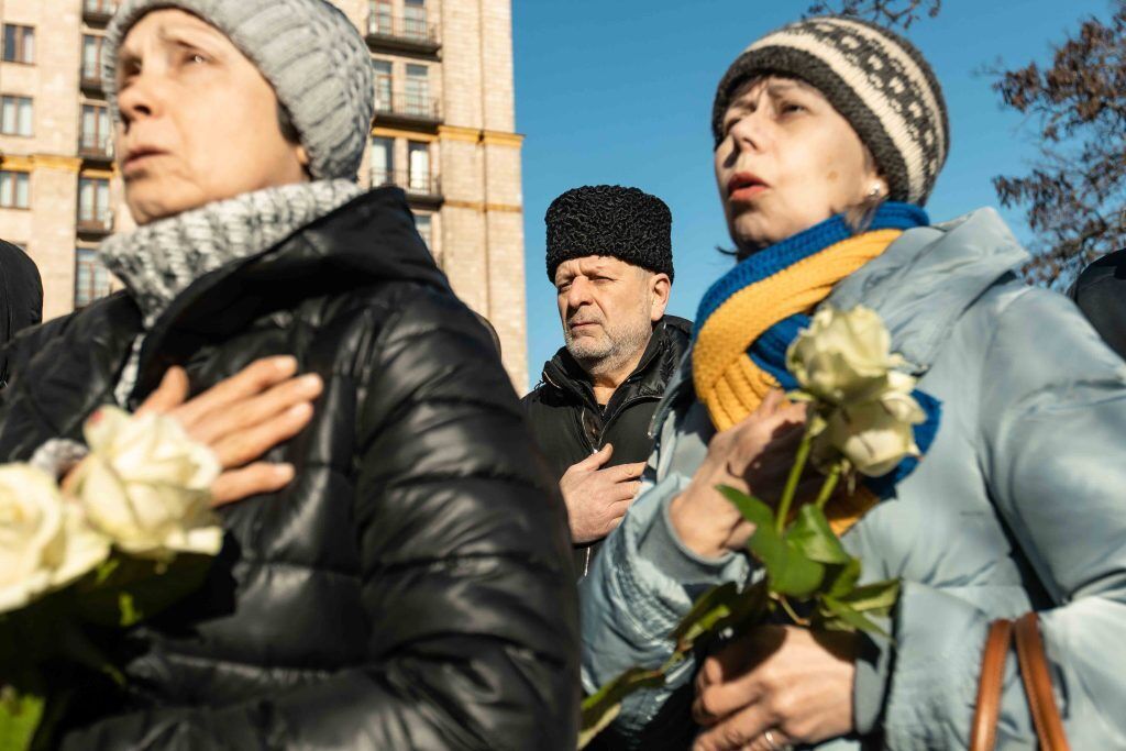 "Были первыми в борьбе с Кремлем": Марина Порошенко почтила память Героев Небесной Сотни