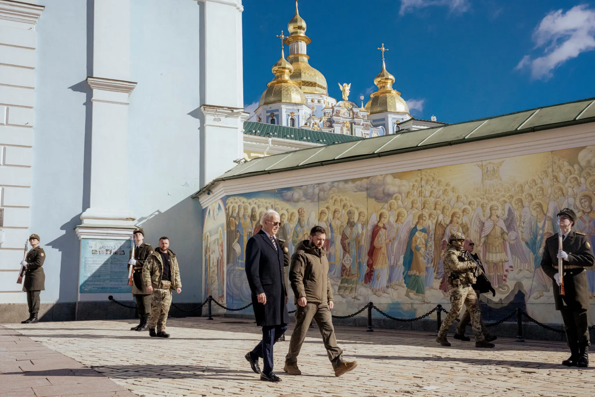 Президент США Джо Байден в Киеве