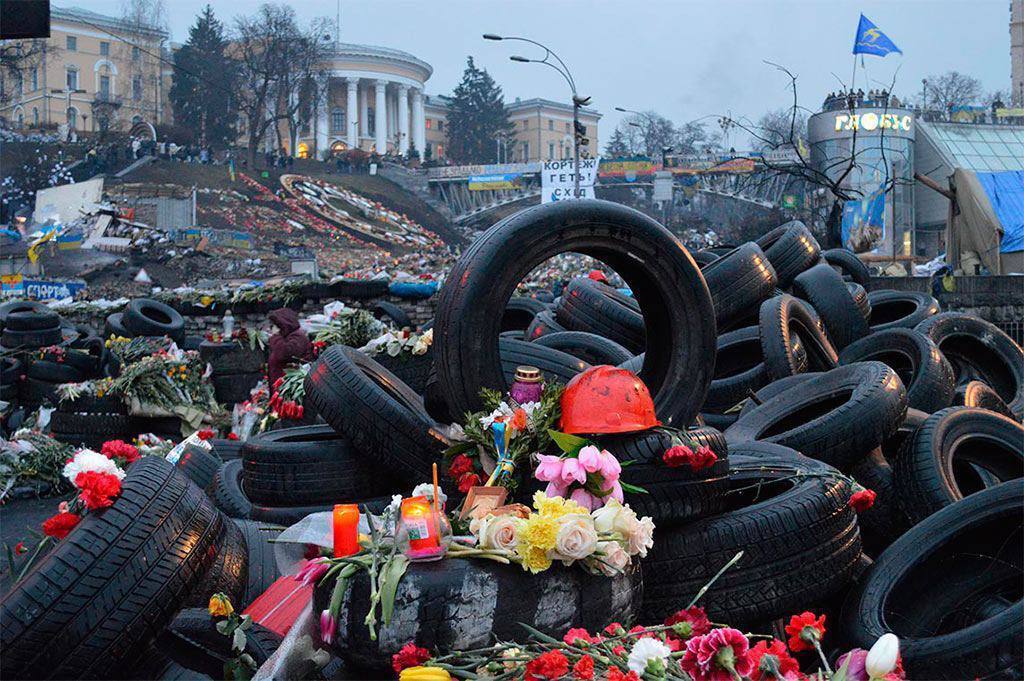 Вшанування пам'яті Героїв Небесної Сотні 20 лютого 2014 року