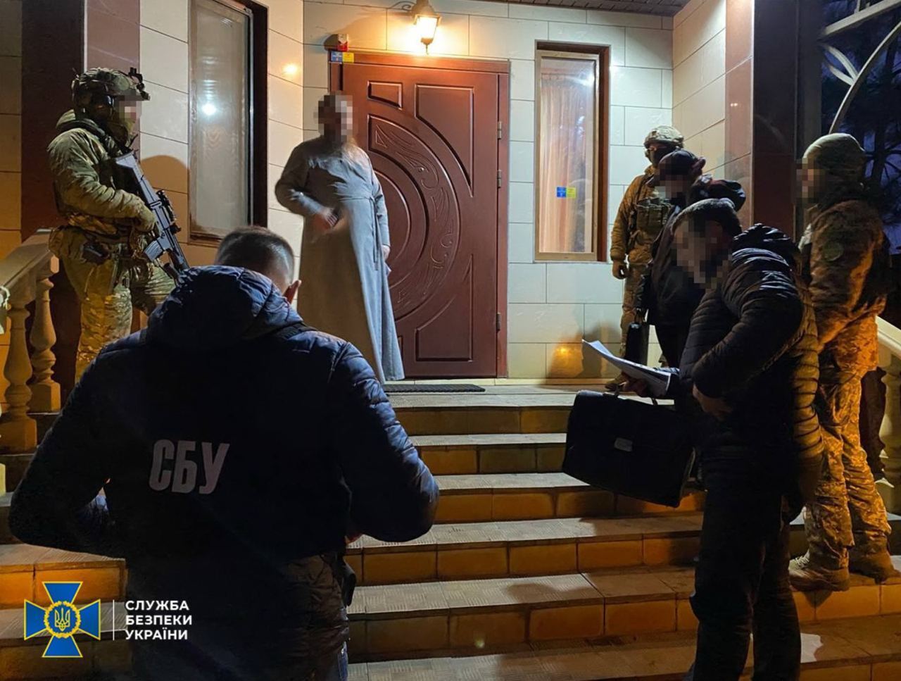 СБУ повідомила про підозру керівнику Черкаської єпархії УПЦ МП: поширював пропаганду і розпалював ворожнечу. Фото  