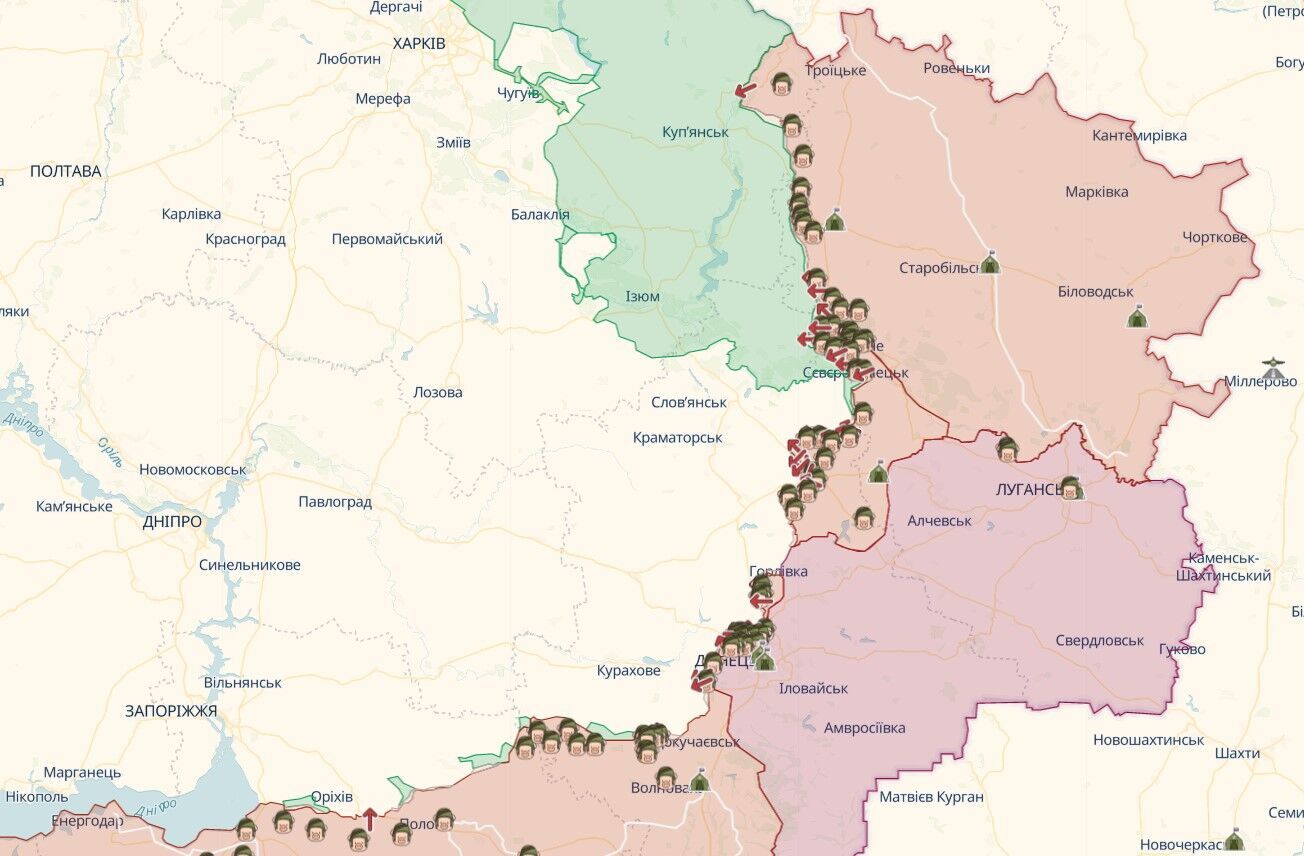 ВСУ дали отпор захватчикам в районе Белогоровки и Бахмута, оккупанты пытаются оказывать давление на гражданское население – Генштаб