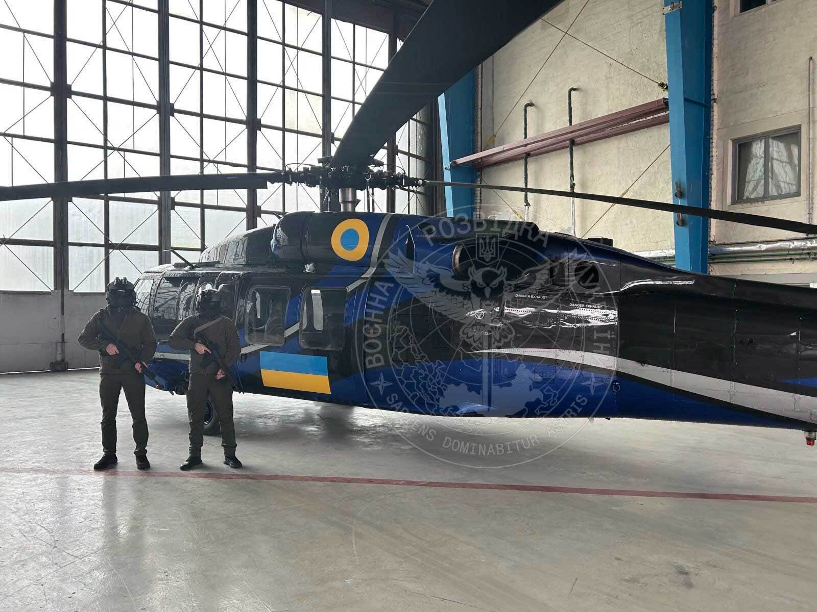UH-60A Black Hawk на вооружении ГУР МО Украины