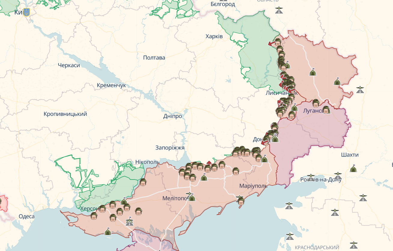Россия начала новое наступление в Украине в начале февраля, активные боевые действия ведутся на 4-5 направлениях – ГУР