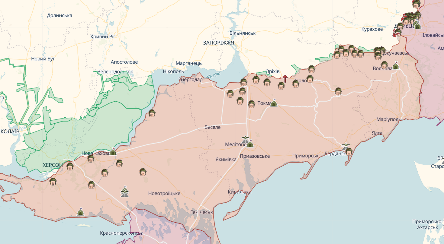Війська РФ зазнали серйозних втрат на Донеччині, авіація ЗСУ завдала 4 ударів по окупантах – Генштаб