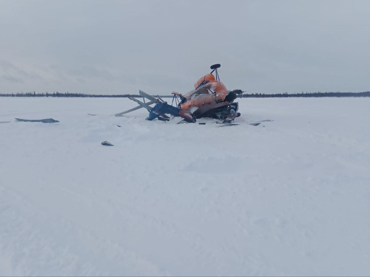 Під російським Мурманськом розбився гвинтокрил, на його борту було 9 осіб