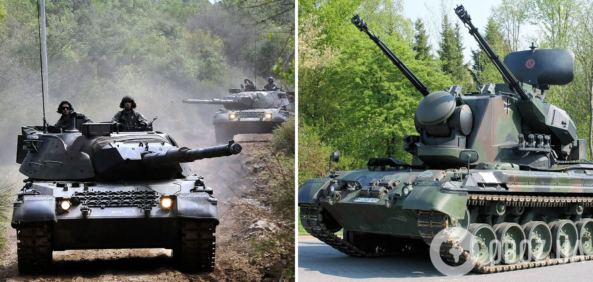 Німеччина відправить Україні 88 танків Leopard 1 та веде переговори з Катаром про закупівлю 15 САУ Gepard для ЗСУ – ЗМІ