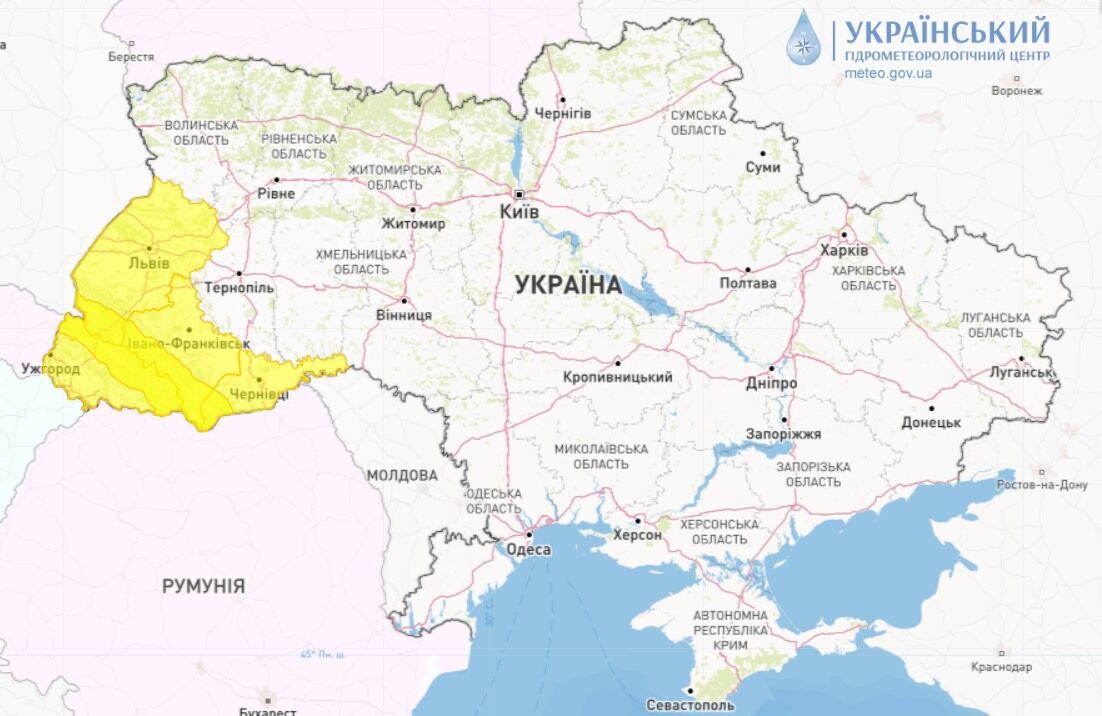 Хуртовини і ожеледиця: синоптики попередили про небезпечну погоду в частині України. Карта 