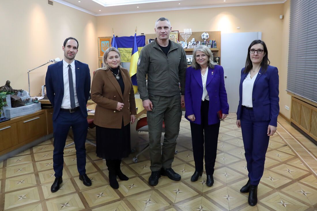 Мэр украинской столицы и члены делегации Парламентской Ассамблеи Североатлантического Альянса