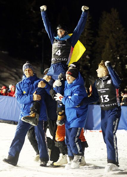 Украина с историческим рекордом победила на Кубке мира по лыжной акробатике