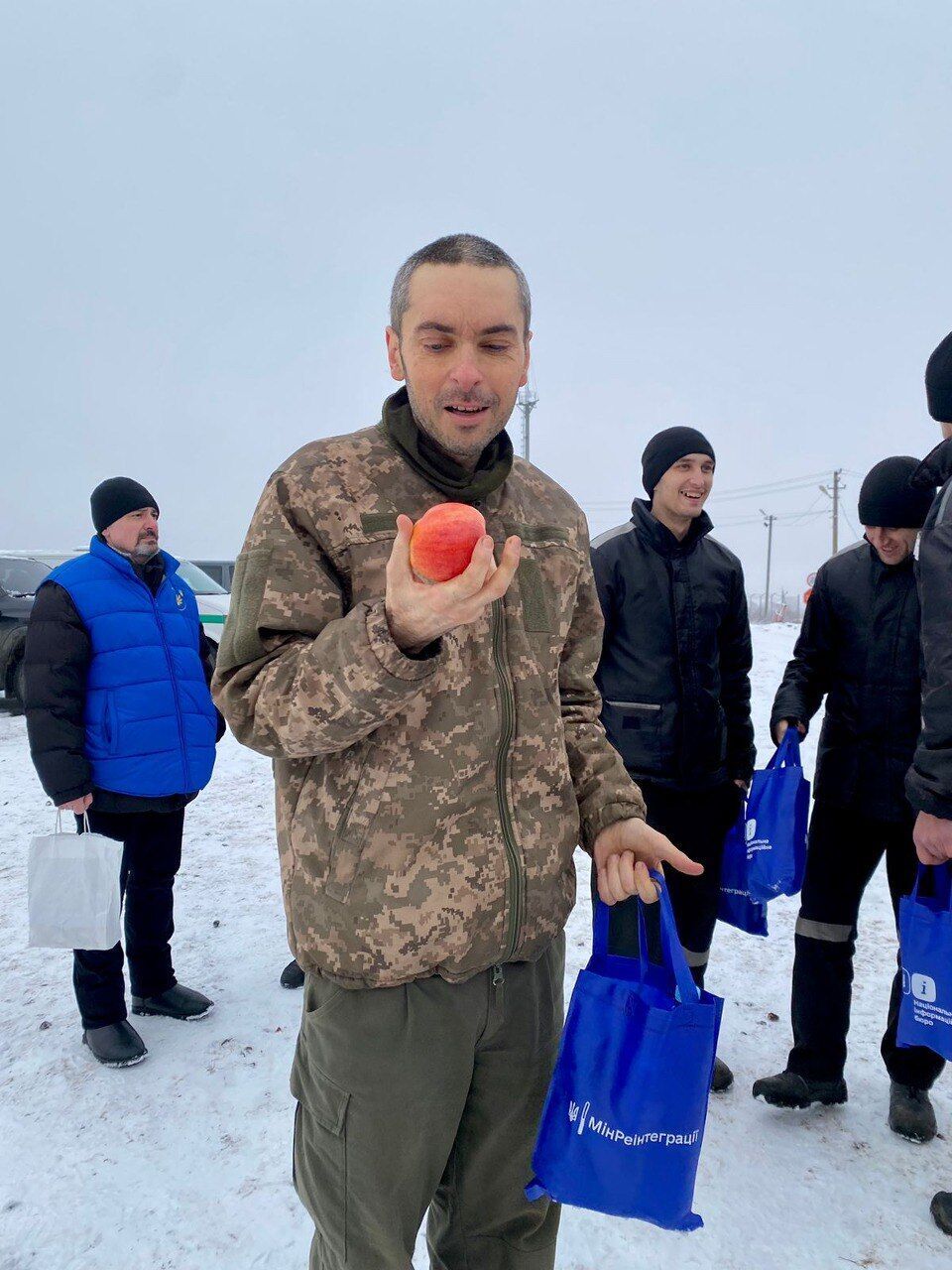 З російського полону повернувся Максим Колесников, який відомий своїм''Щоденником мобілізованого''. Фото