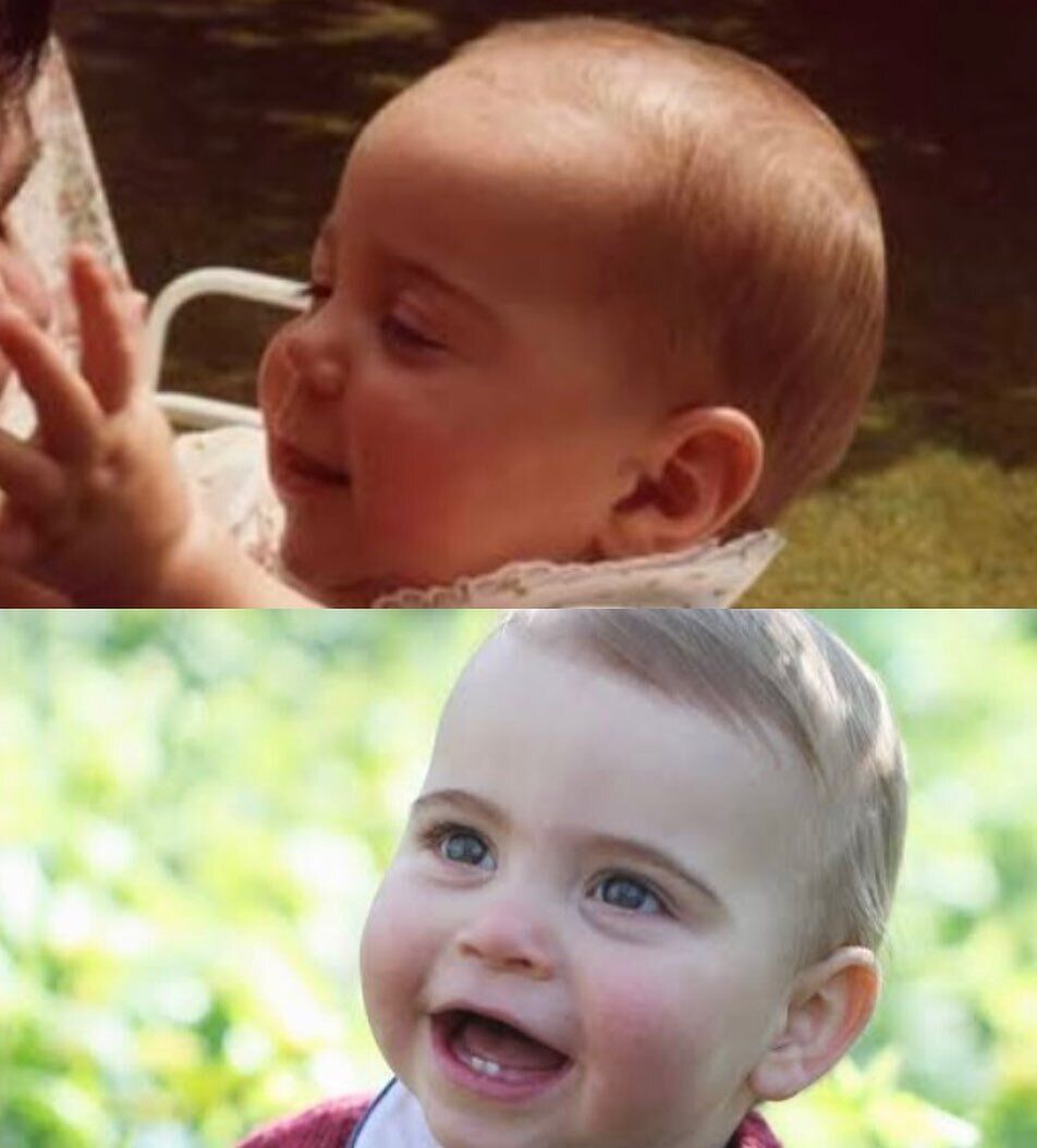 Кейт Міддлтон замилувала своїм дитячим фото з батьком: у мережі її порівняли з принцом Луї