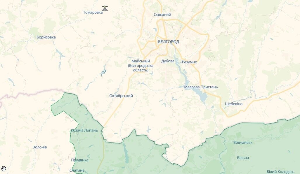 В сети сообщили о падении самолета в Белгородской области: фото