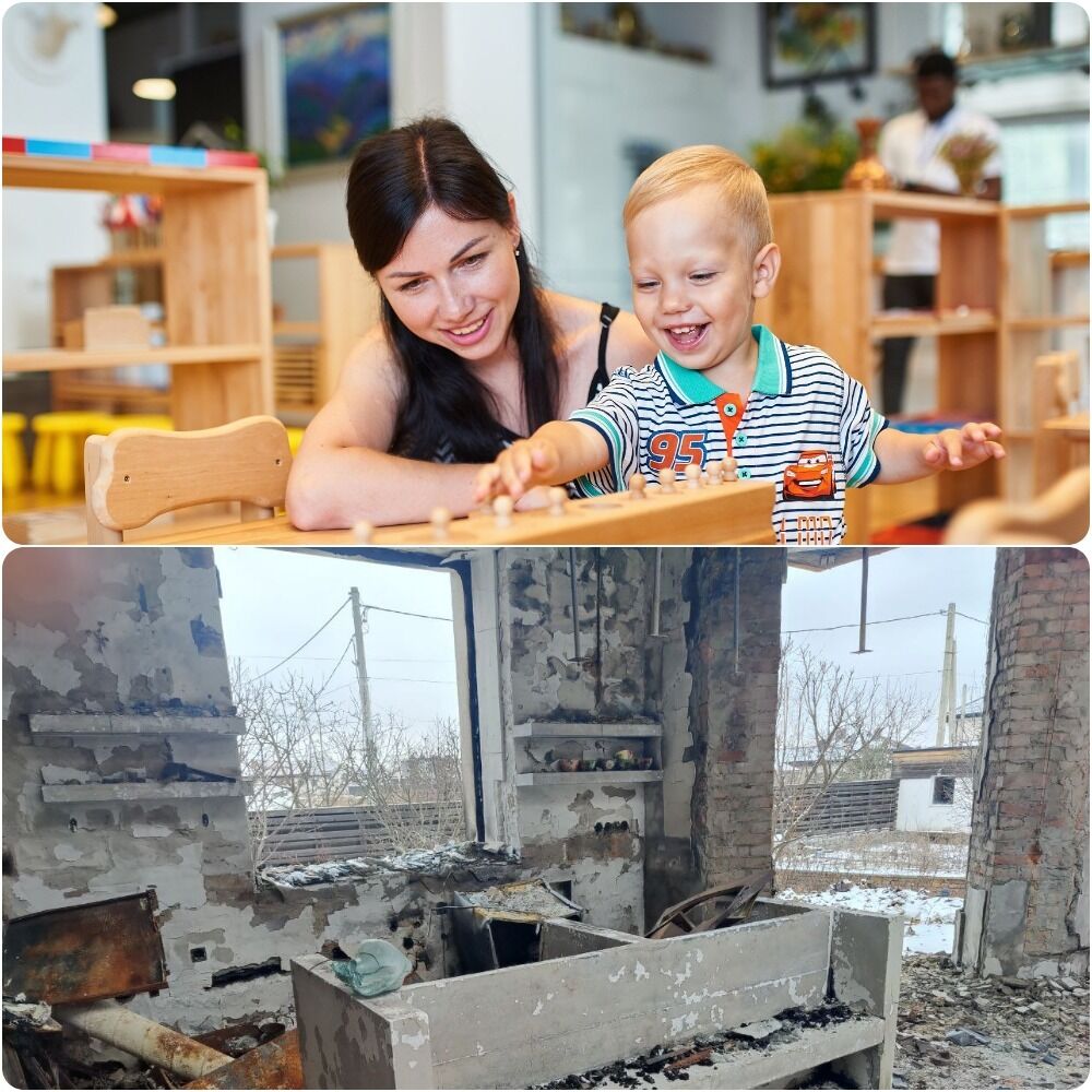 Оккупанты сожгли уникальный детсад под Харьковом: журналистка показала щемящие фото