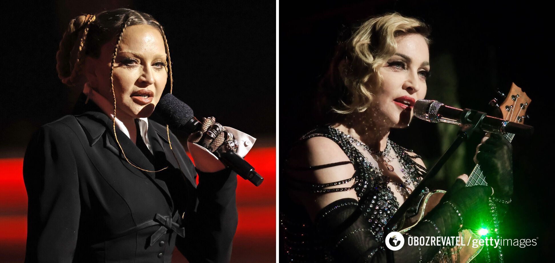 Поклонников озадачило "новое лицо" Мадонны на "Грэмми-2023": певицу сравнили с "Пилой"