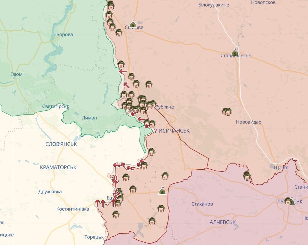 Війська РФ стягують резерви на Луганщину: наступ ворога може початися після 15 лютого, – Гайдай