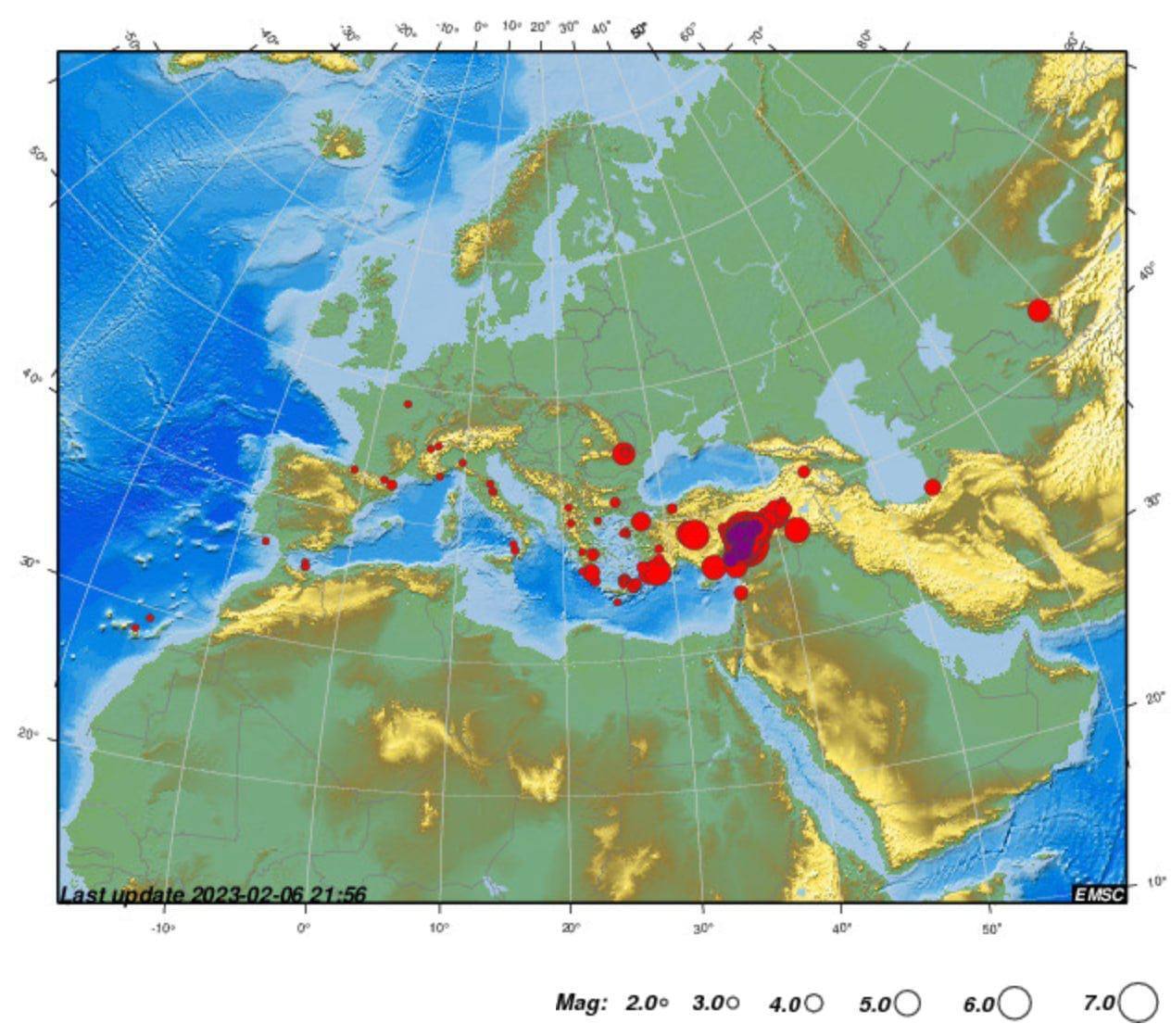 Планета взбунтовалась: новые землетрясения зафиксированы на Тайване, Аляске, в Турции и Аргентине. Карта