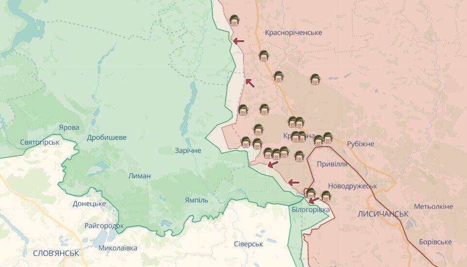 Оккупанты давят на Бахмут с трех сторон: Згурец назвал самые горячие участки и указал на риски для ВСУ. Карта
