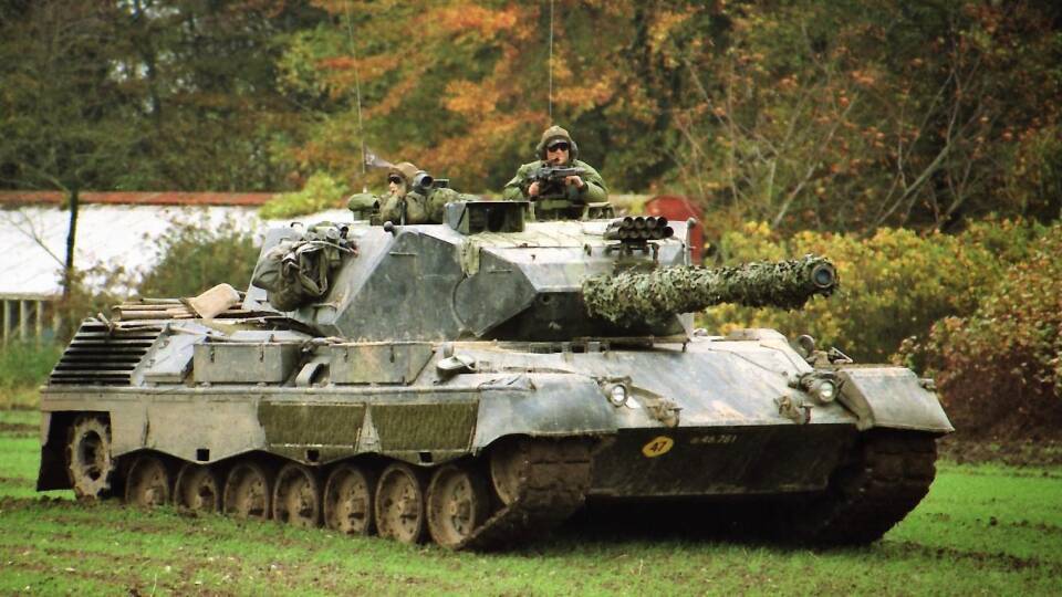 Дания передаст Украине танки Leopard 1A5, снятые с вооружения армии