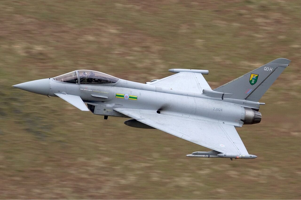 Eurofighter Typhoon Повітряних сил Великої Британії