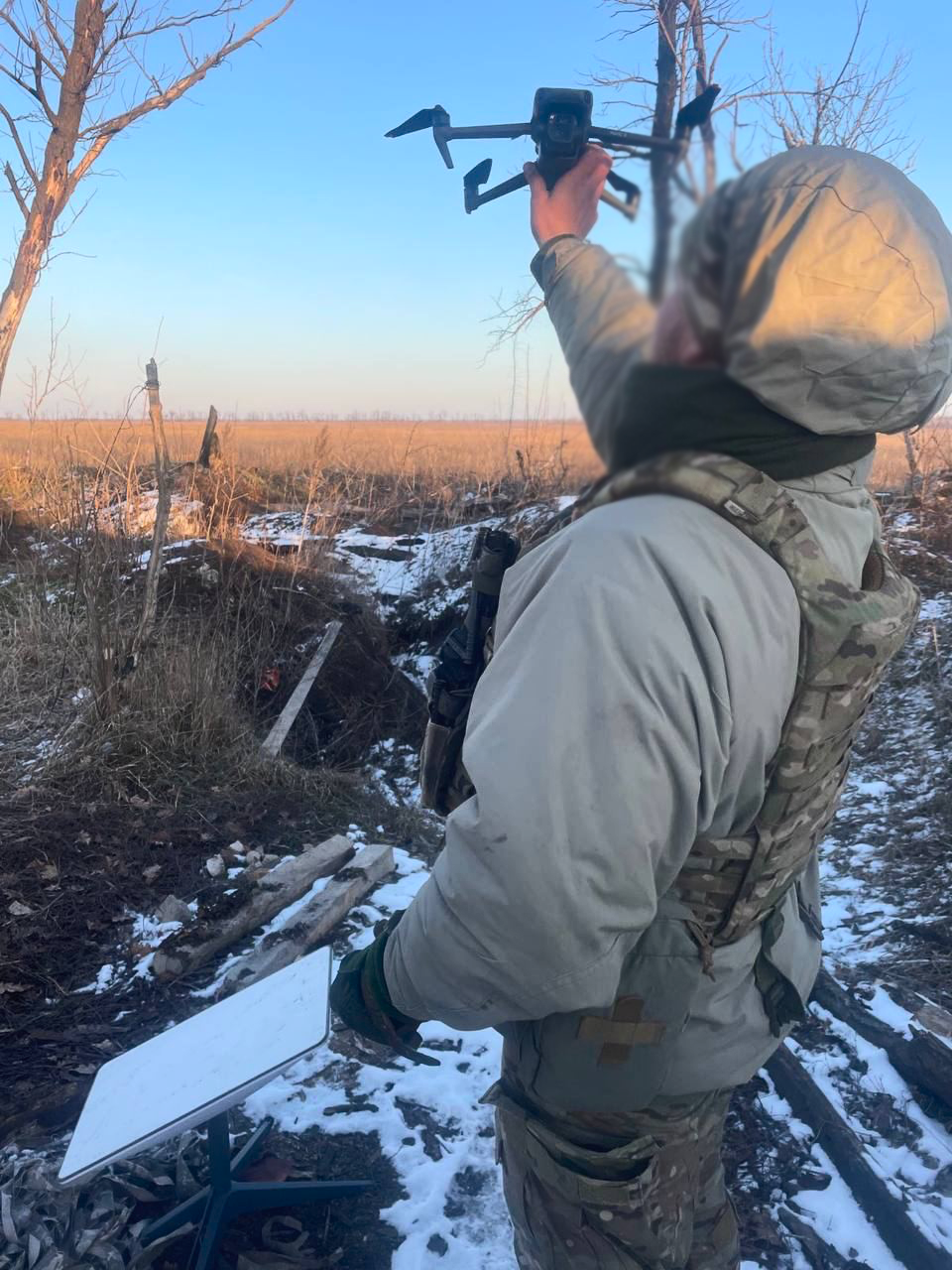 Военные на Донецком направлении получили дроны и генераторы от ''Фундация Течия''