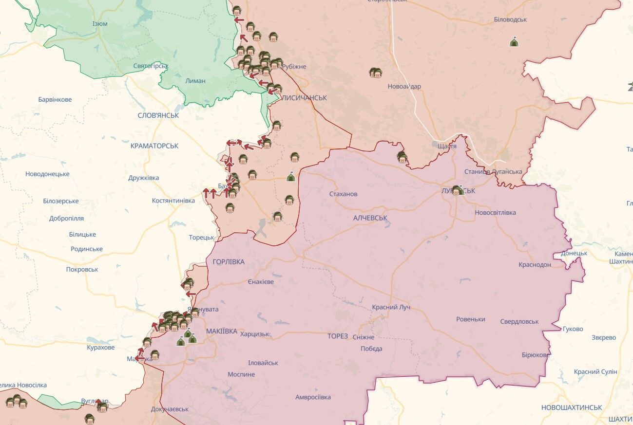 Війська РФ намагаються взяти під повний контроль Донбас, на Запоріжжі займаються мародерством – Генштаб
