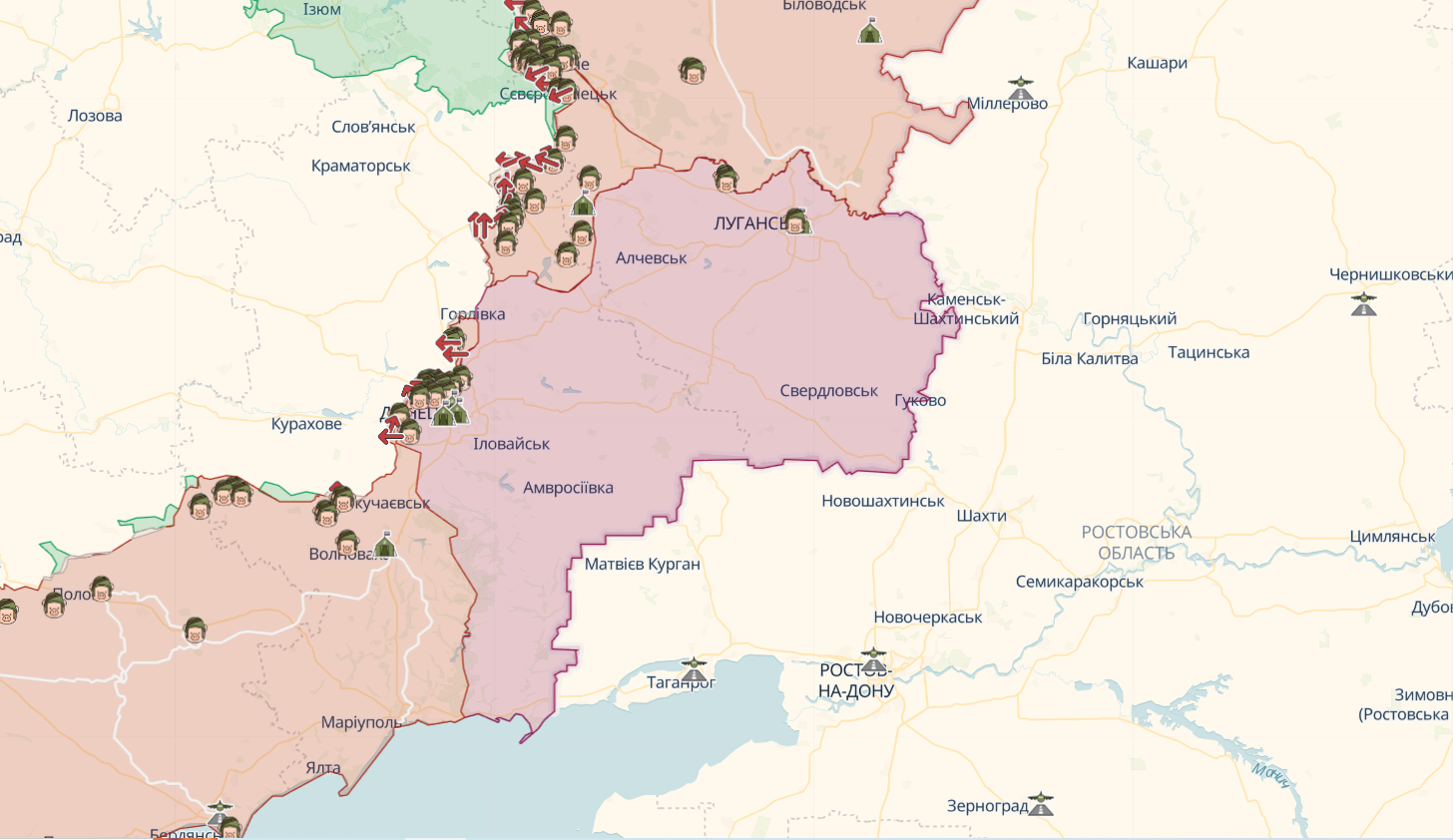 Войска РФ начали наступление на Луганщине, — Гайдай