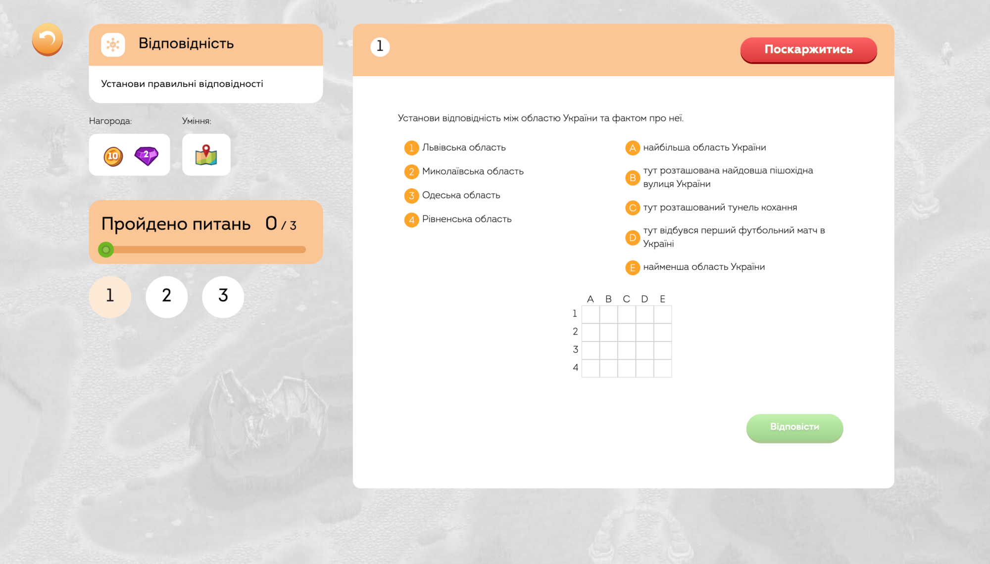 "100 причин гордиться, что я – украинец": для школьников создали обучающую игру об Украине