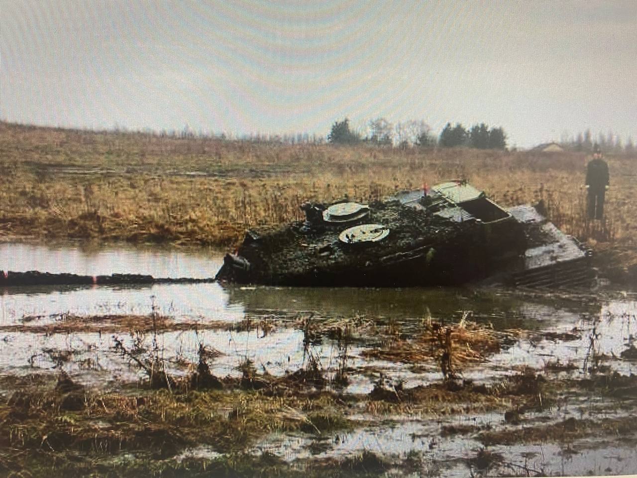 Оккупанты похвастались захватом танка Leopard с ''польскими наемниками'' и феерически опозорились. Фото