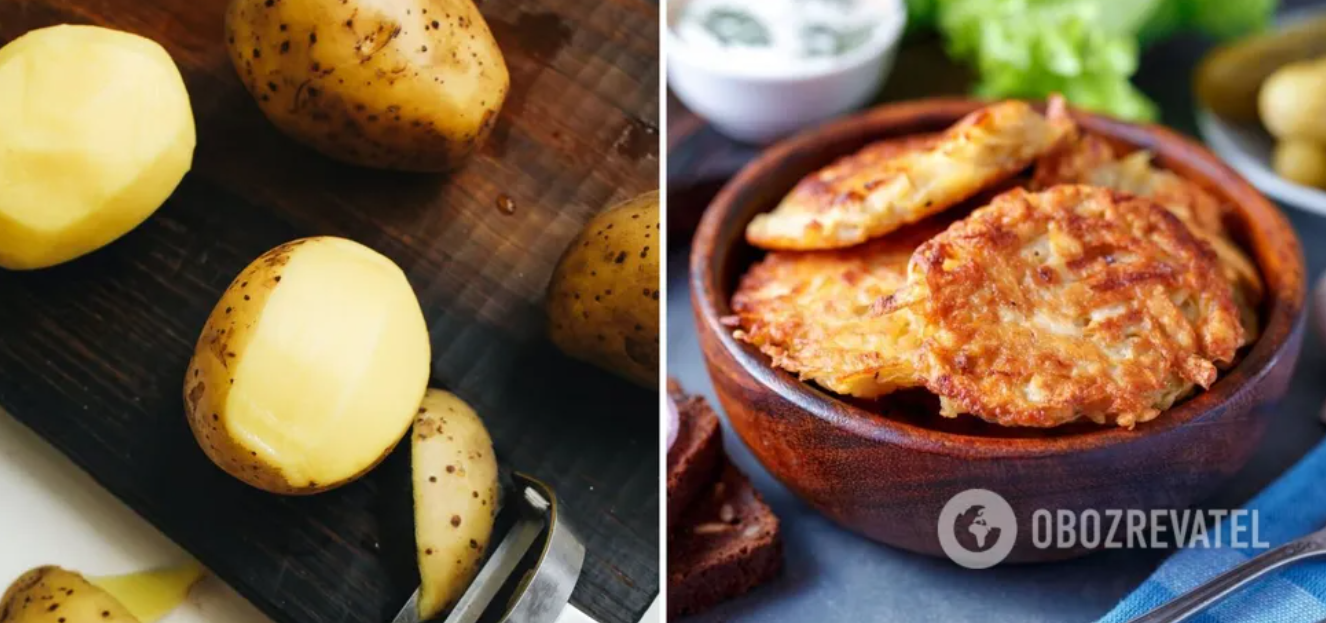 Как по-новому приготовить деруны из картофеля
