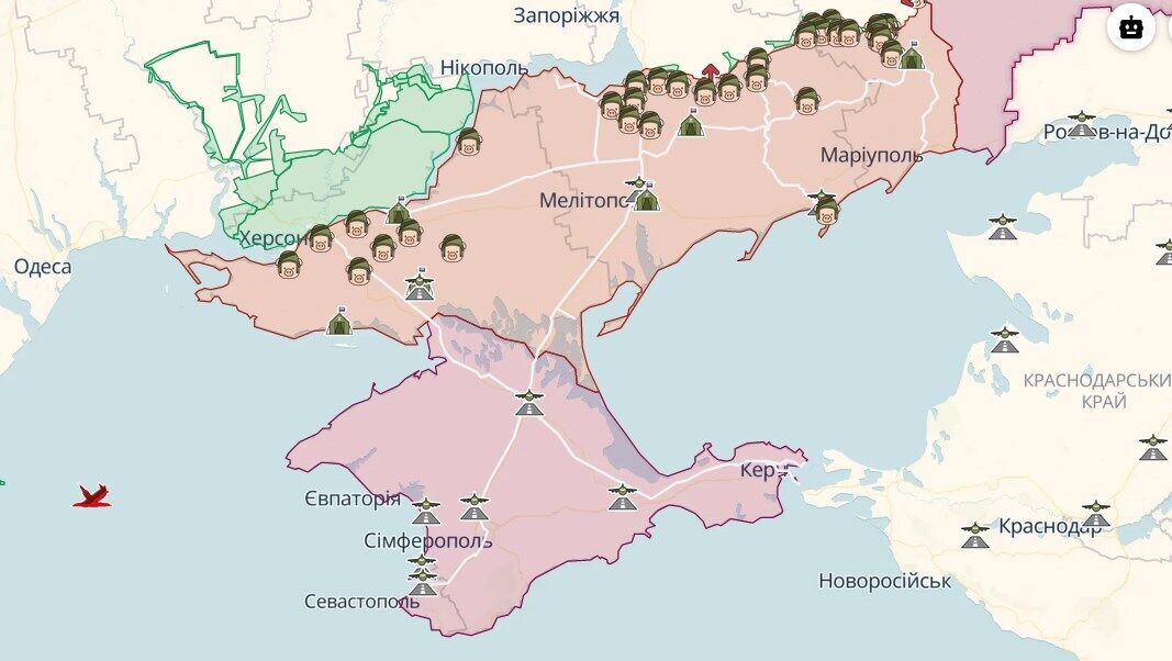 Крим карта